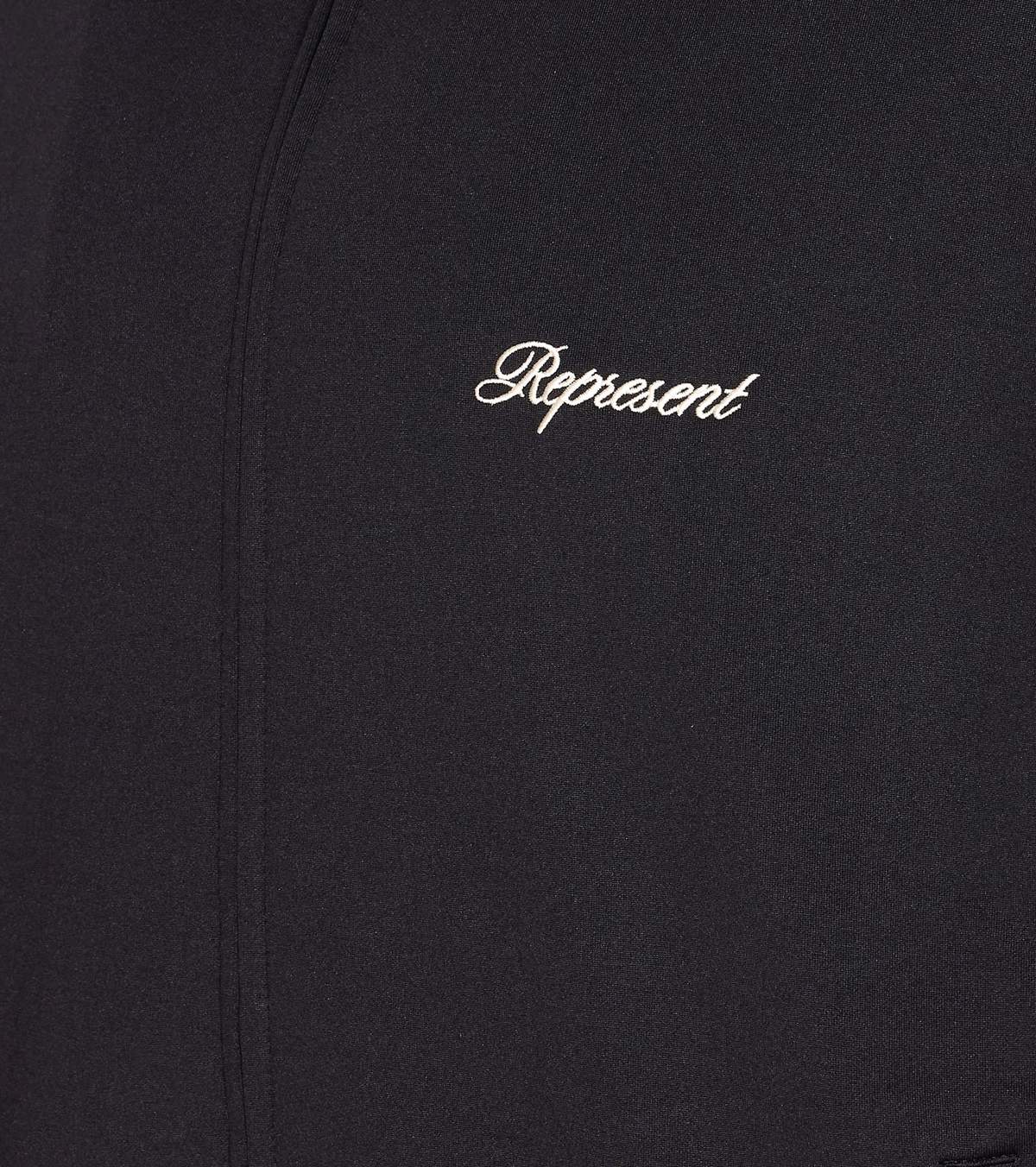 Represent Taped Track Jacket - Black - Image 3 of 4