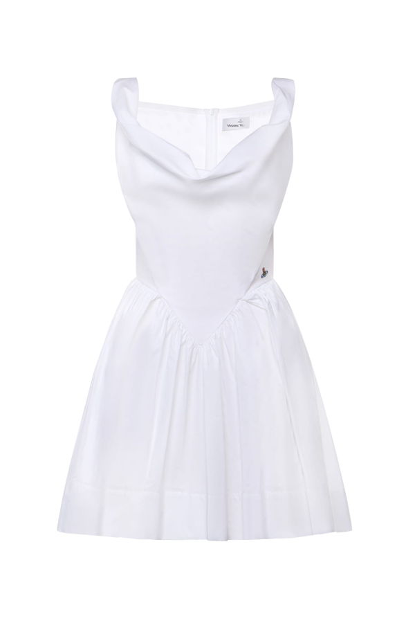 Vivienne Westwood Mini Sunday Dress - White
