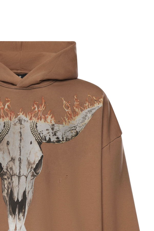 Represent British Cowboys Printed Sweatshirt - Dusty Brown