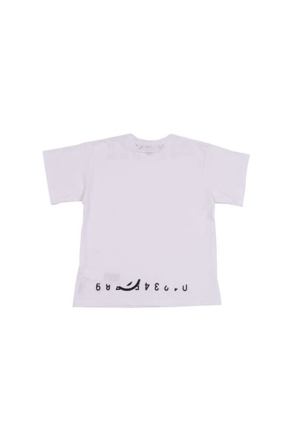 KIDS MM6 Maison Margiela With Logo T-Shirt - White