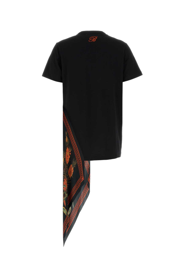 Blumarine Cotton T-Shirt - Black