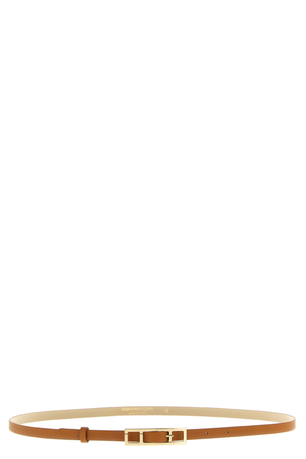 Fabiana Filippi Leather Belt - Brown