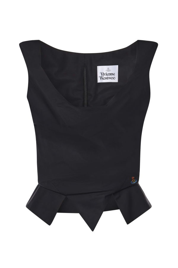 Vivienne Westwood Sunday Cotton Top - Black