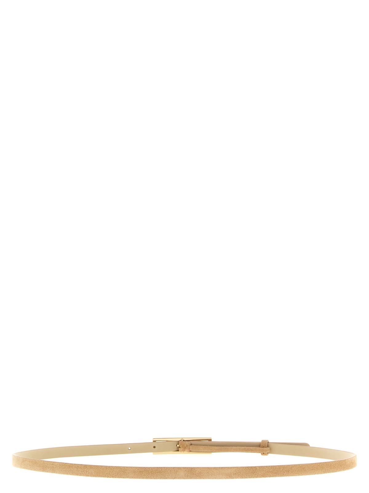 Fabiana Filippi Suede Belt - Beige - Image 2 of 3