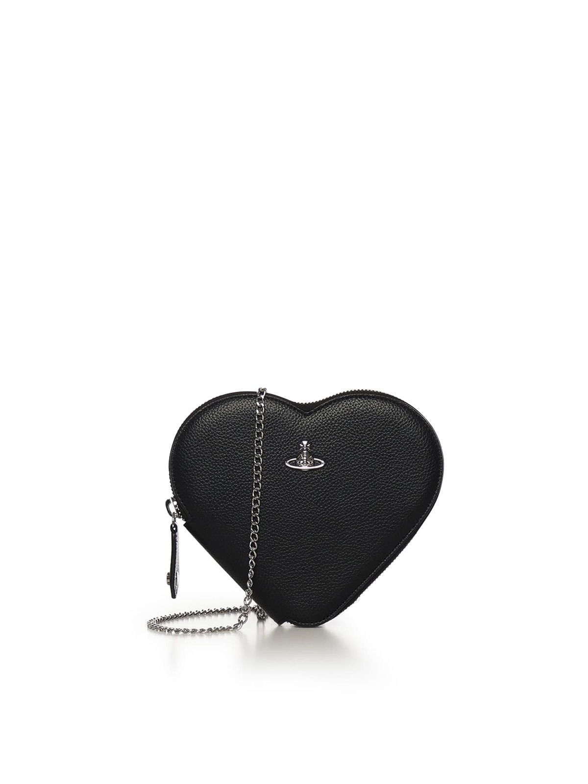 Vivienne Westwood New Heart Crossbody Bag - Black - Image 1 of 4