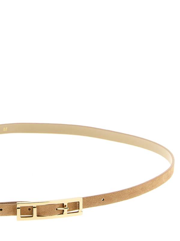 Fabiana Filippi Suede Belt - Beige