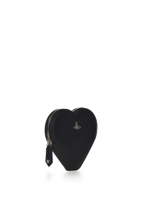 Vivienne Westwood New Heart Crossbody Bag - Black