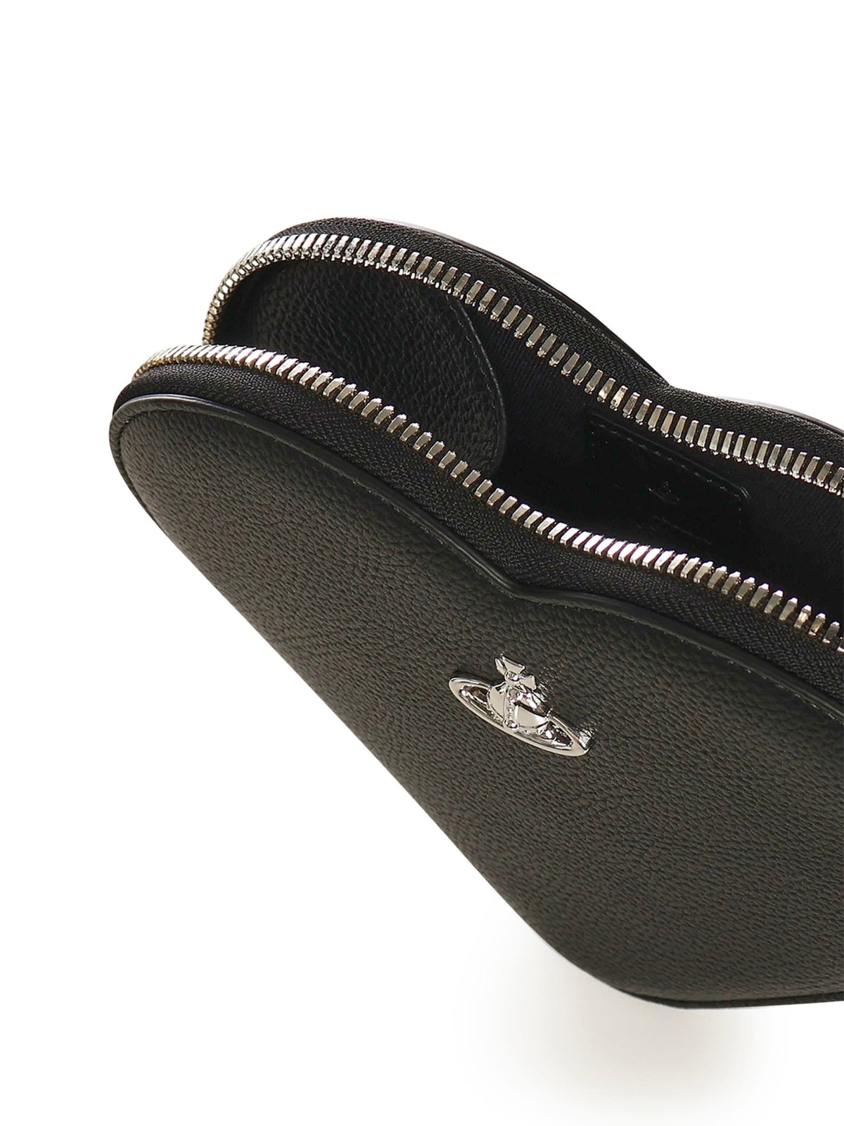 Vivienne Westwood New Heart Crossbody Bag - Black - Image 4 of 4