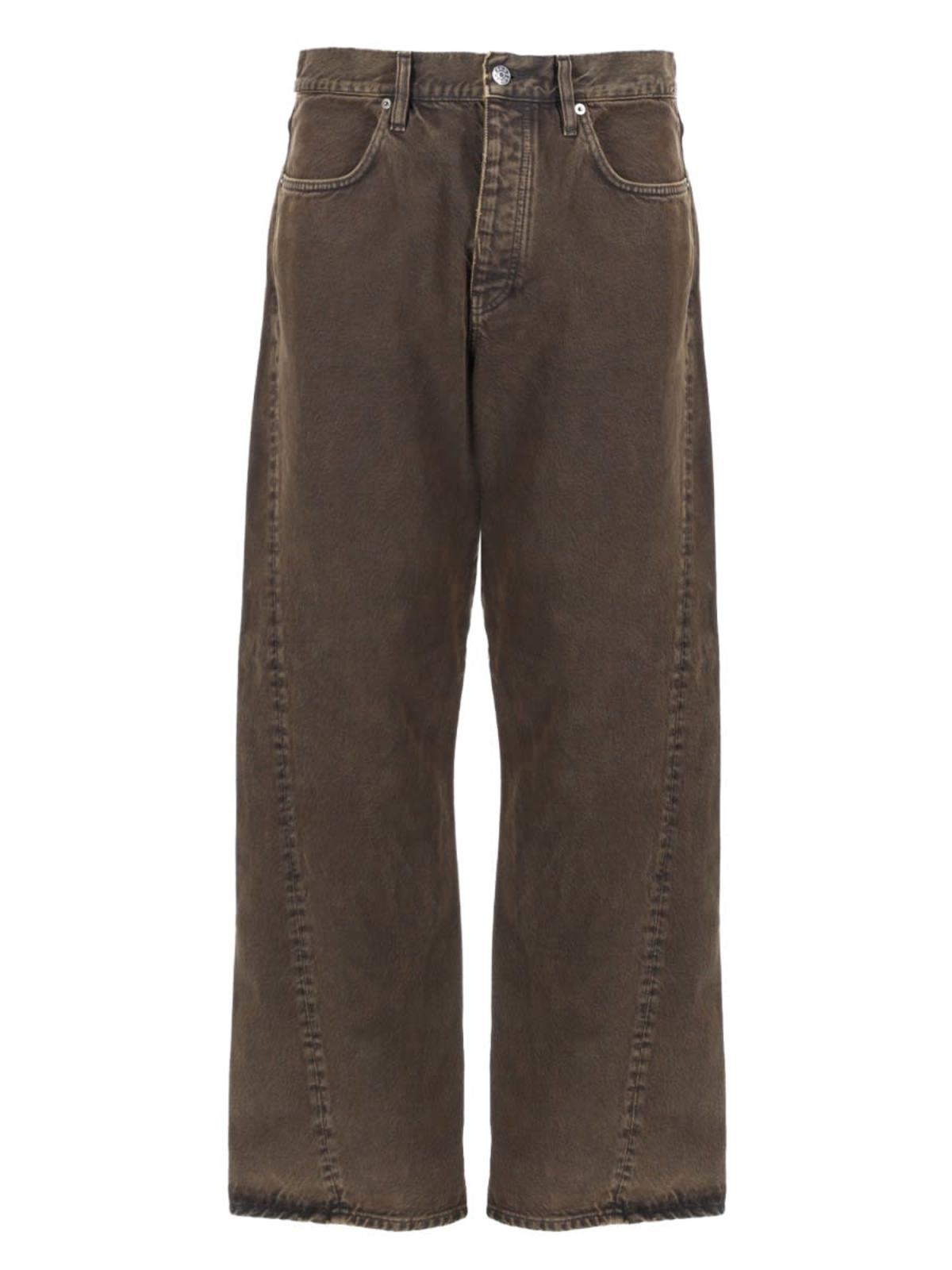 Sunflower Wide Twist Pants - Brown - Image 1 of 2