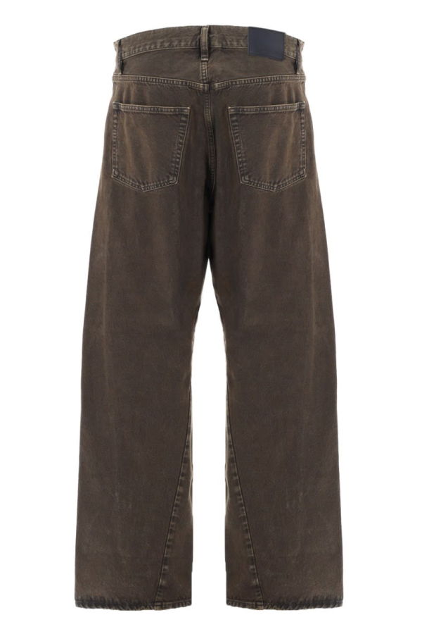 Sunflower Wide Twist Pants - Brown