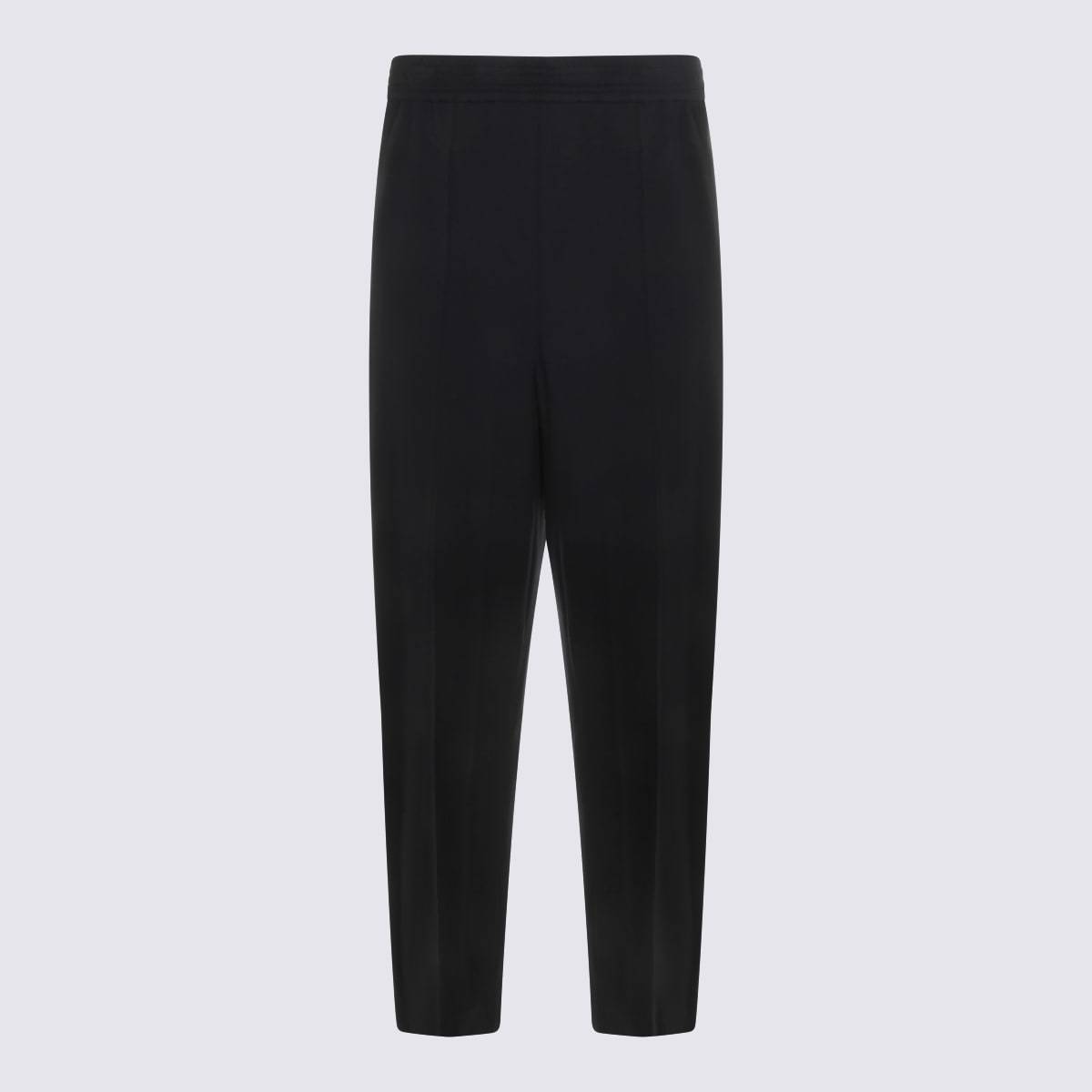 Fabiana Filippi Navy Cotton Pants - Blue - Image 1 of 4