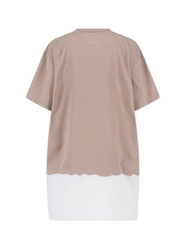 MM6 Maison Margiela T-Shirt Dress - Beige