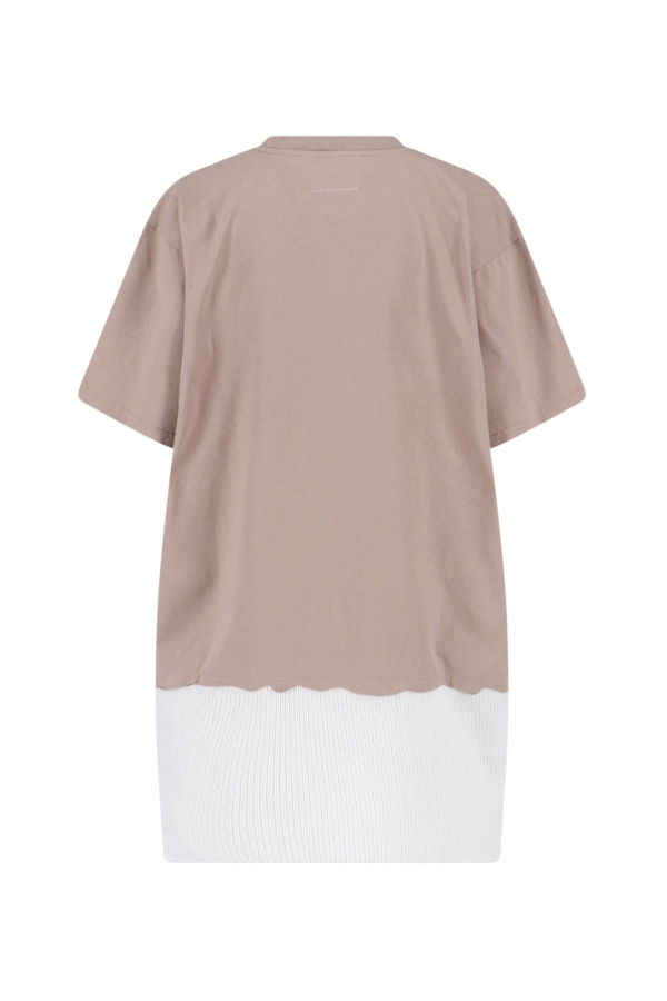 MM6 Maison Margiela T-Shirt Dress - Beige