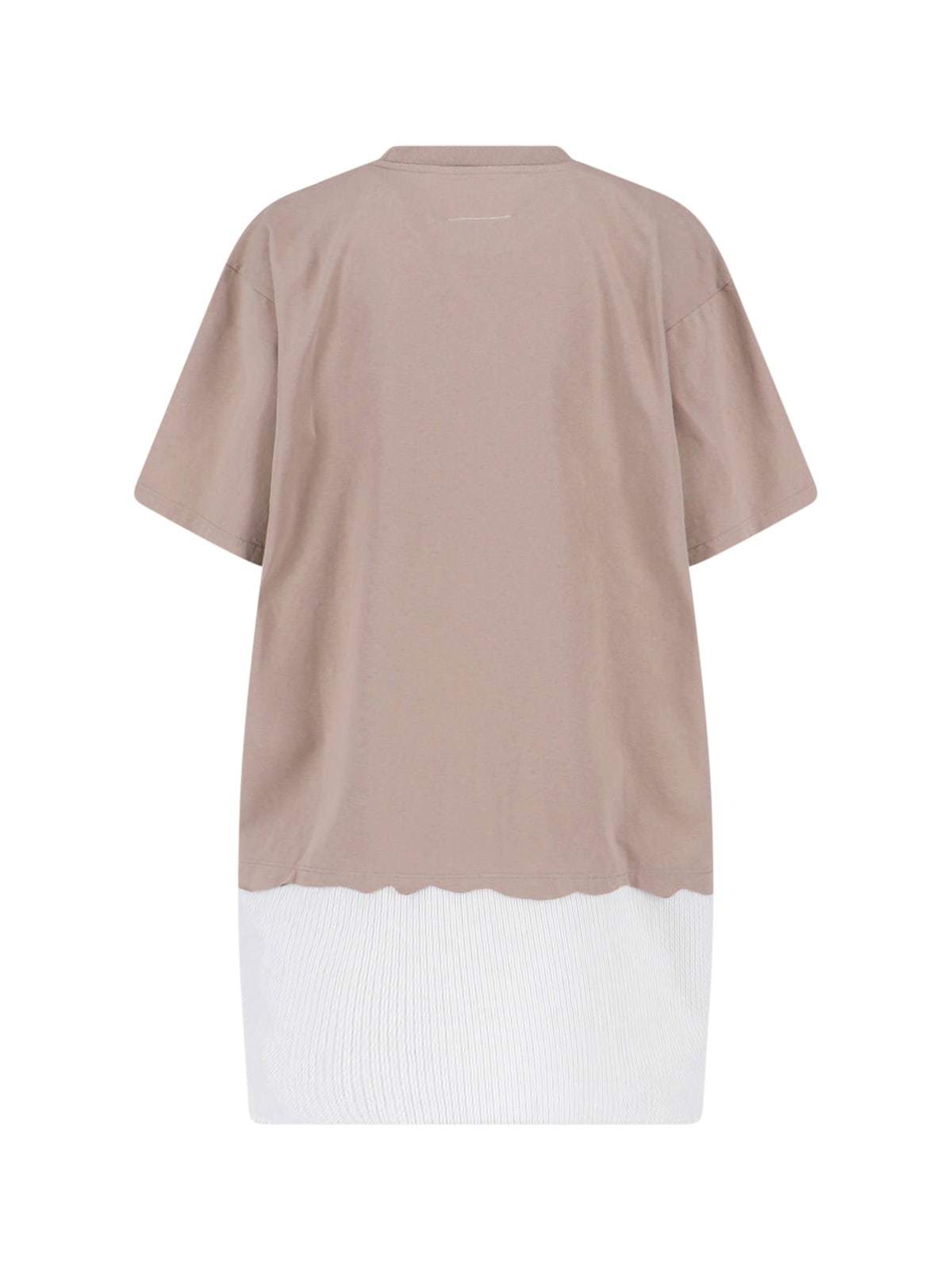 MM6 Maison Margiela T-Shirt Dress - Beige - Image 2 of 3