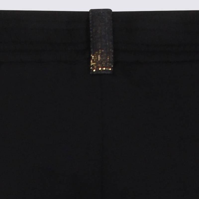 Fabiana Filippi Navy Cotton Pants - Blue