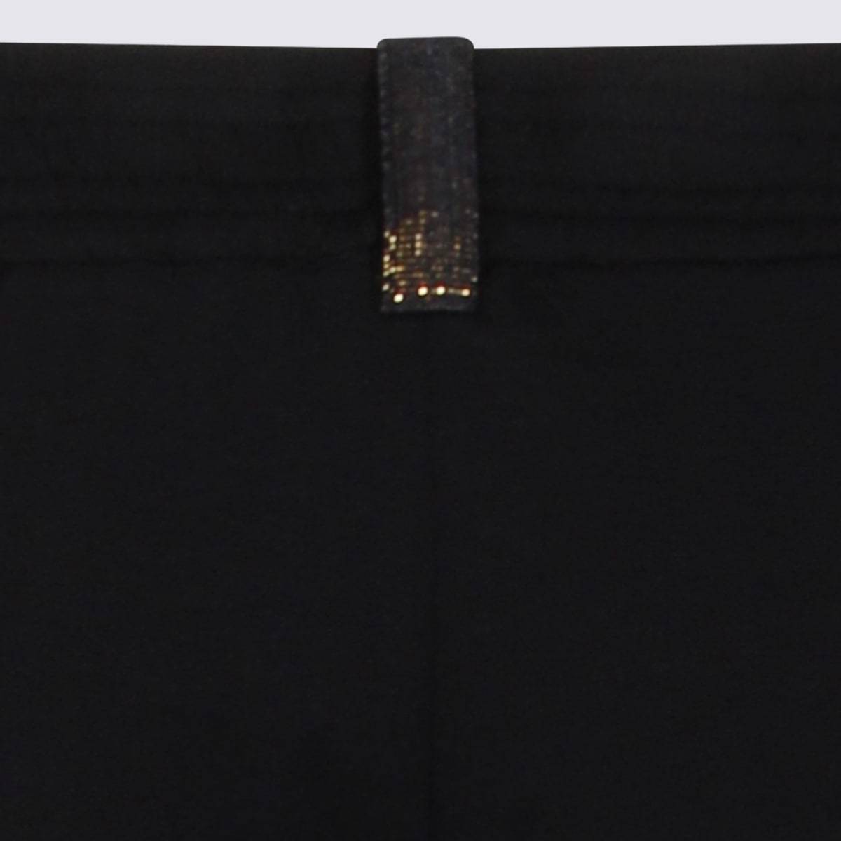 Fabiana Filippi Navy Cotton Pants - Blue - Image 4 of 4