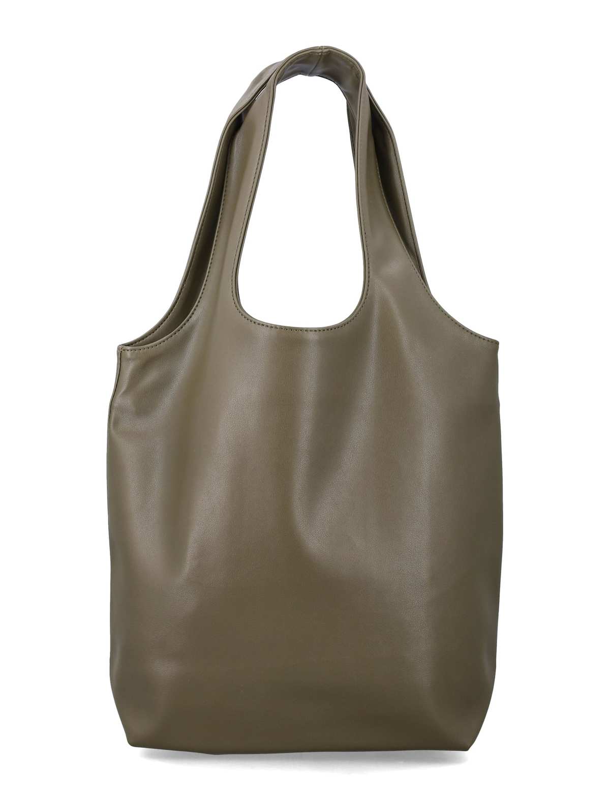 A.P.C. Ninon Small Faux Leather Tote - Khaki - Image 3 of 3