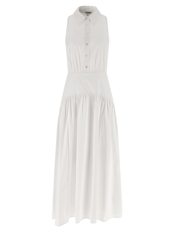 Staud Romy Dress - White