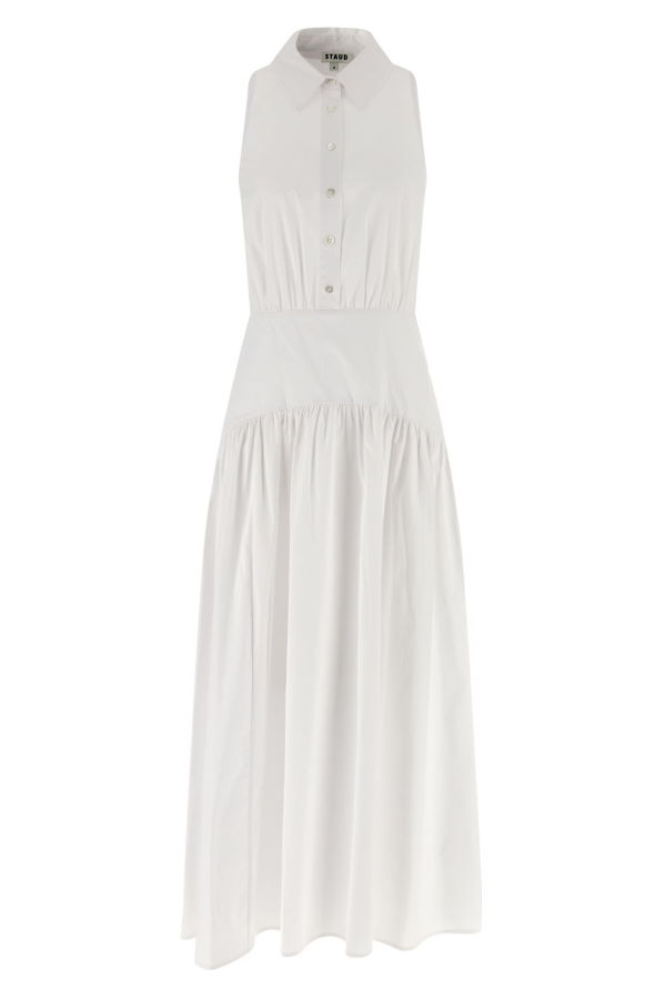 Staud Romy Dress - White