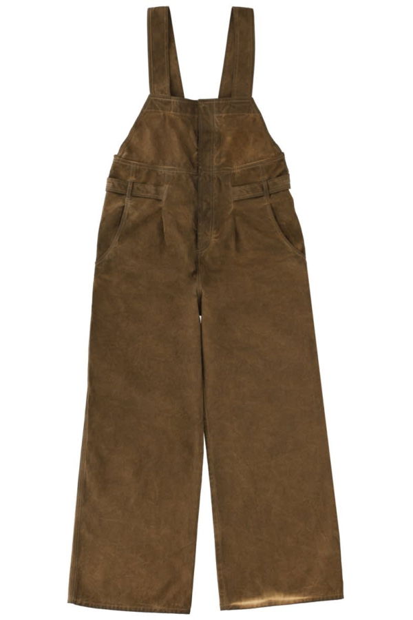 Uma Wang Dungarees Panda Pants - Beige