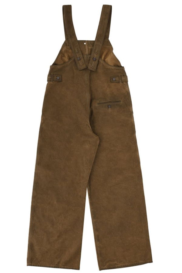 Uma Wang Dungarees Panda Pants - Beige