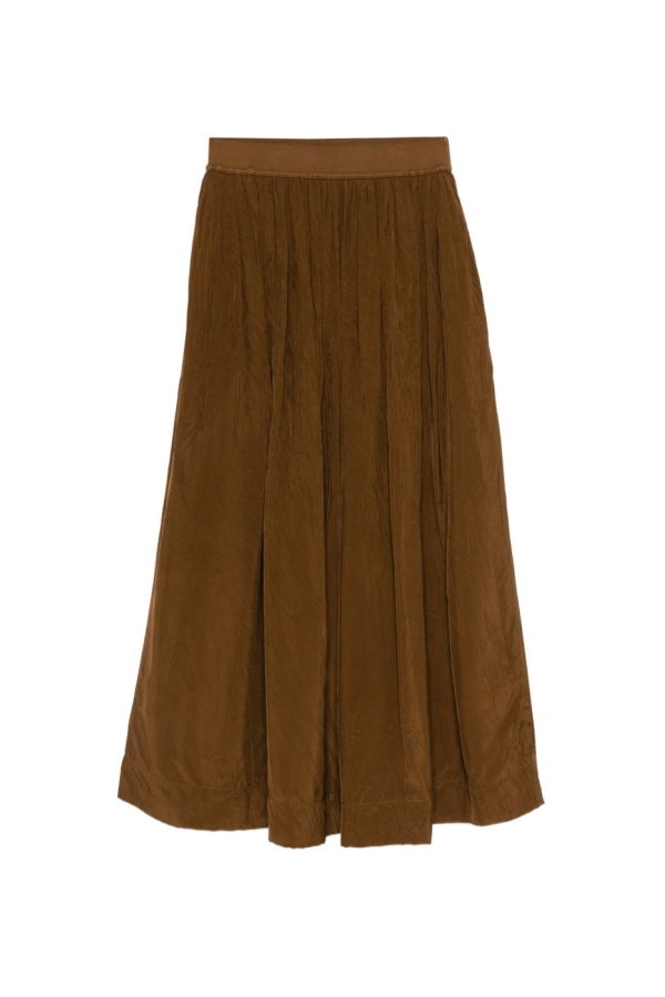 Uma Wang Gillian Long Skirt - Camel