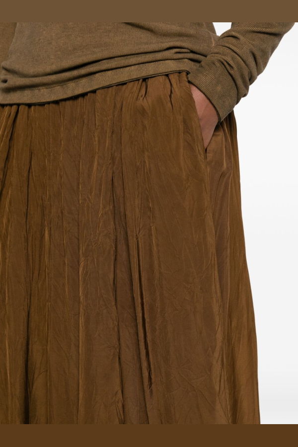Uma Wang Gillian Long Skirt - Camel