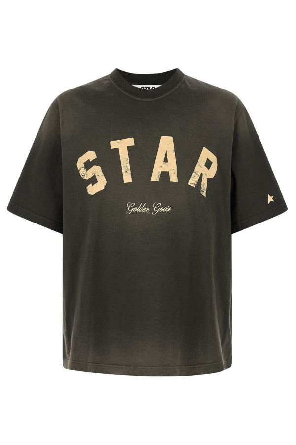 Golden Goose Logo T-shirt Tee - Gray