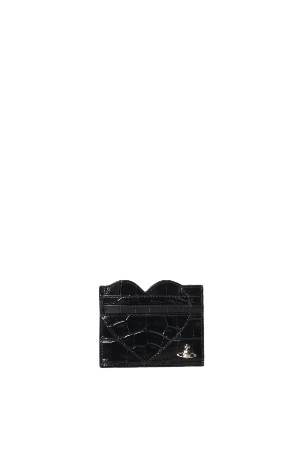 Vivienne Westwood Heart Card Holder - Black