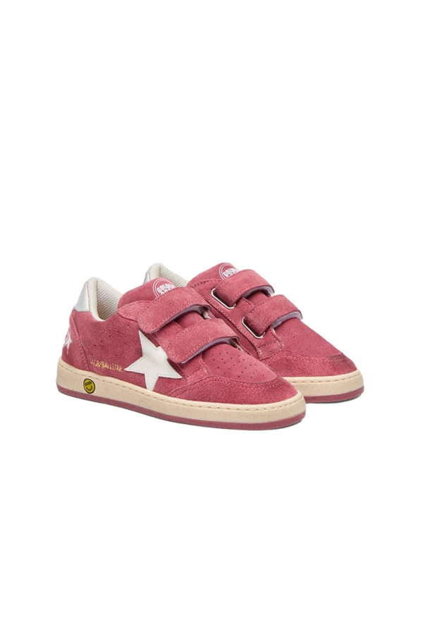 KIDS Golden Goose Ballstar Logo Sneakers - Multicolour