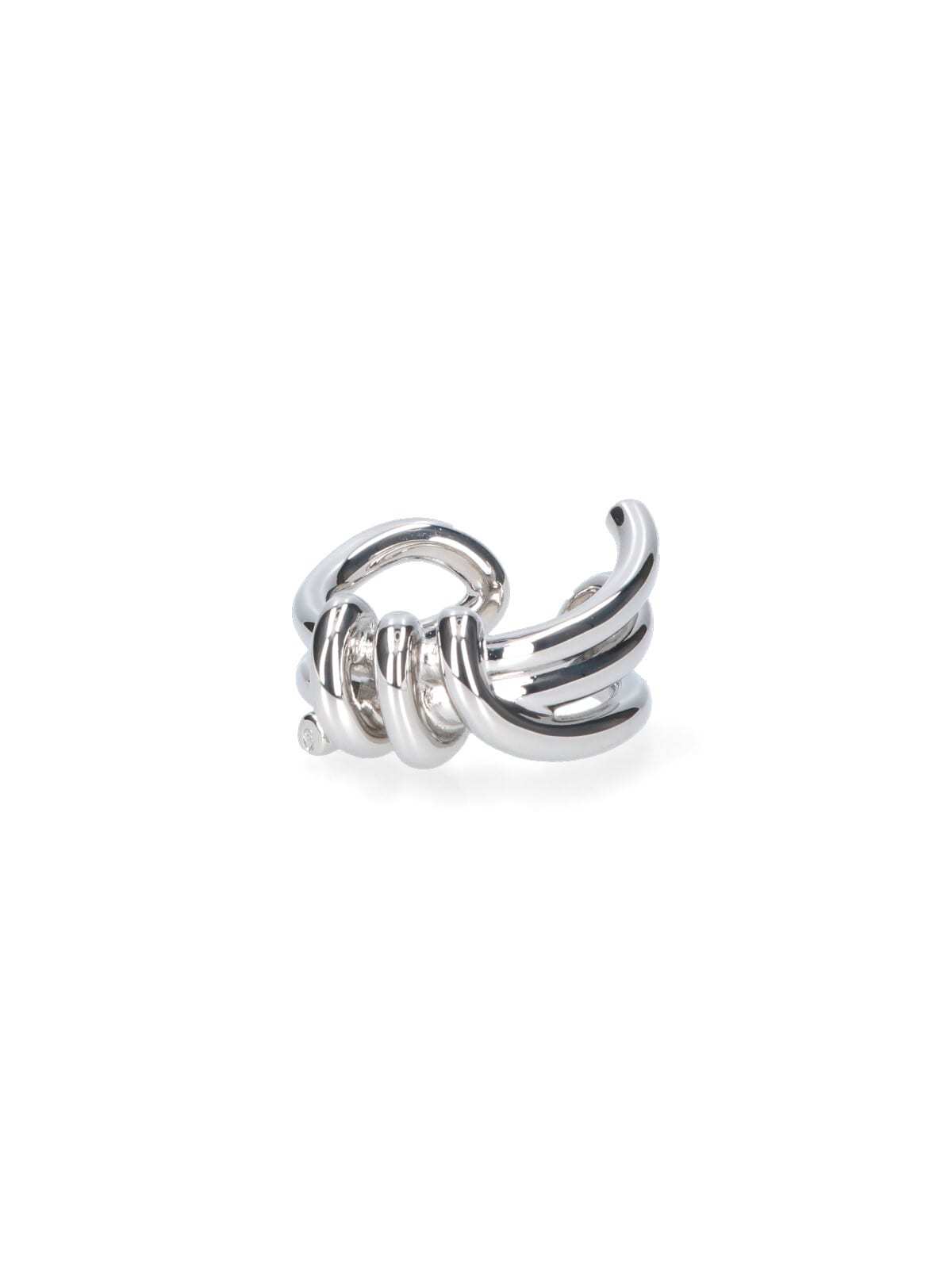 MM6 Maison Margiela Knot Ring - Silver - Image 2 of 3