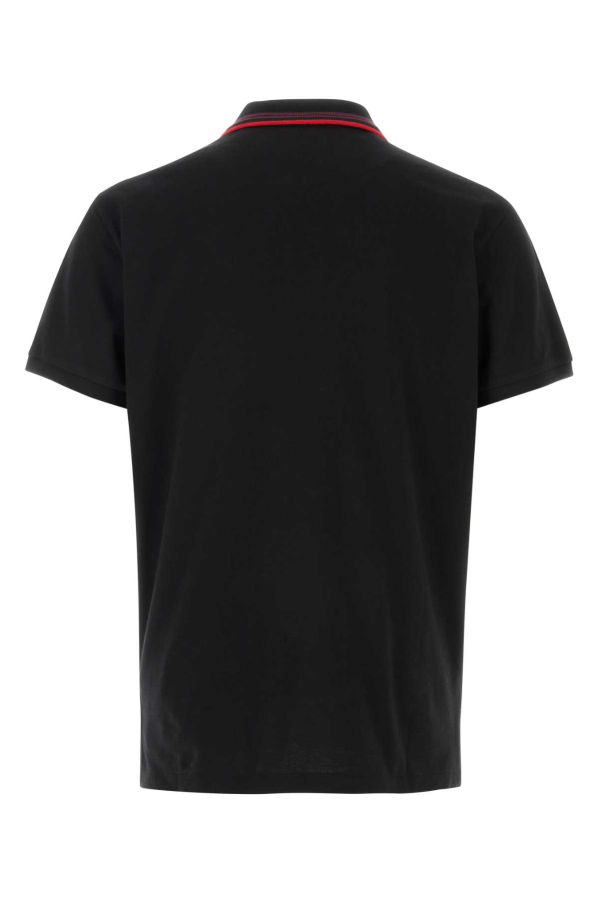 Vivienne Westwood Black Piquet Polo Shirt - Black