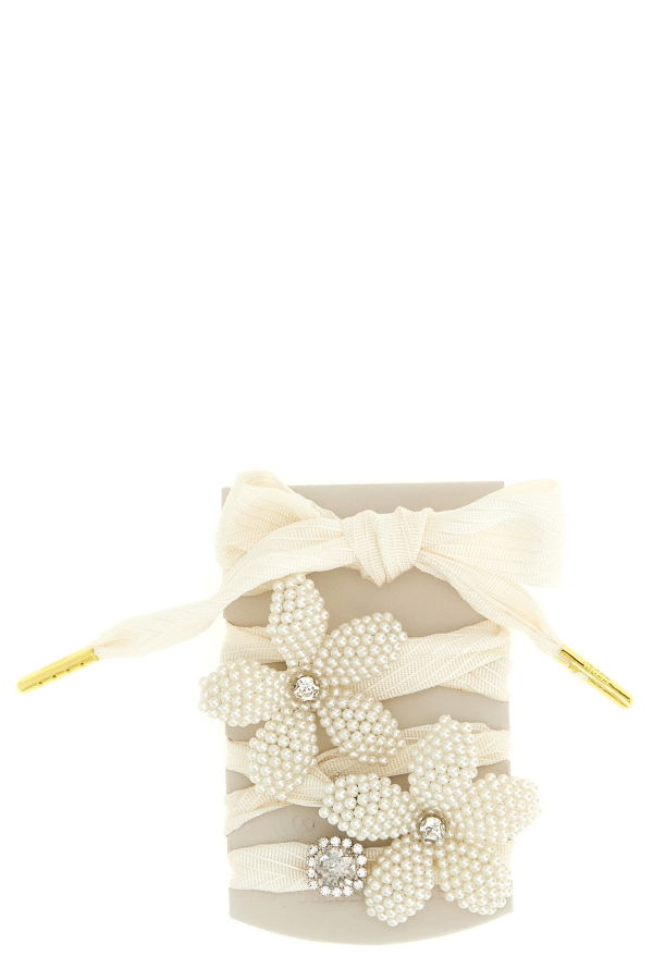 Golden Goose Skin Sparkling Laces - White