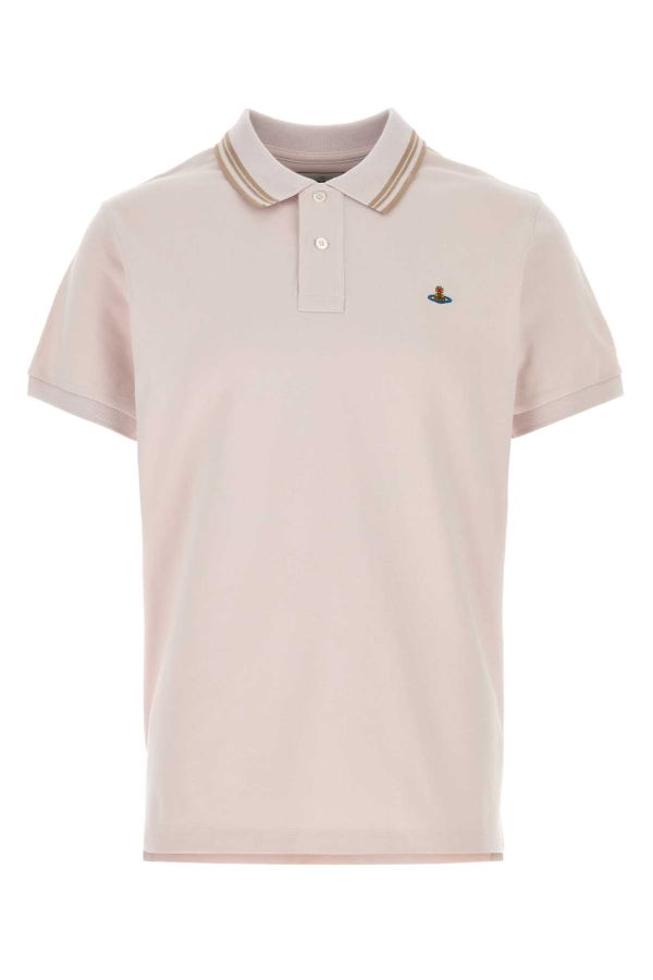 Vivienne Westwood Piquet Polo Shirt - Powder Pink