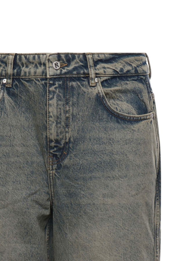 Represent R3 Baggy Denim Jeans - Blue Cream