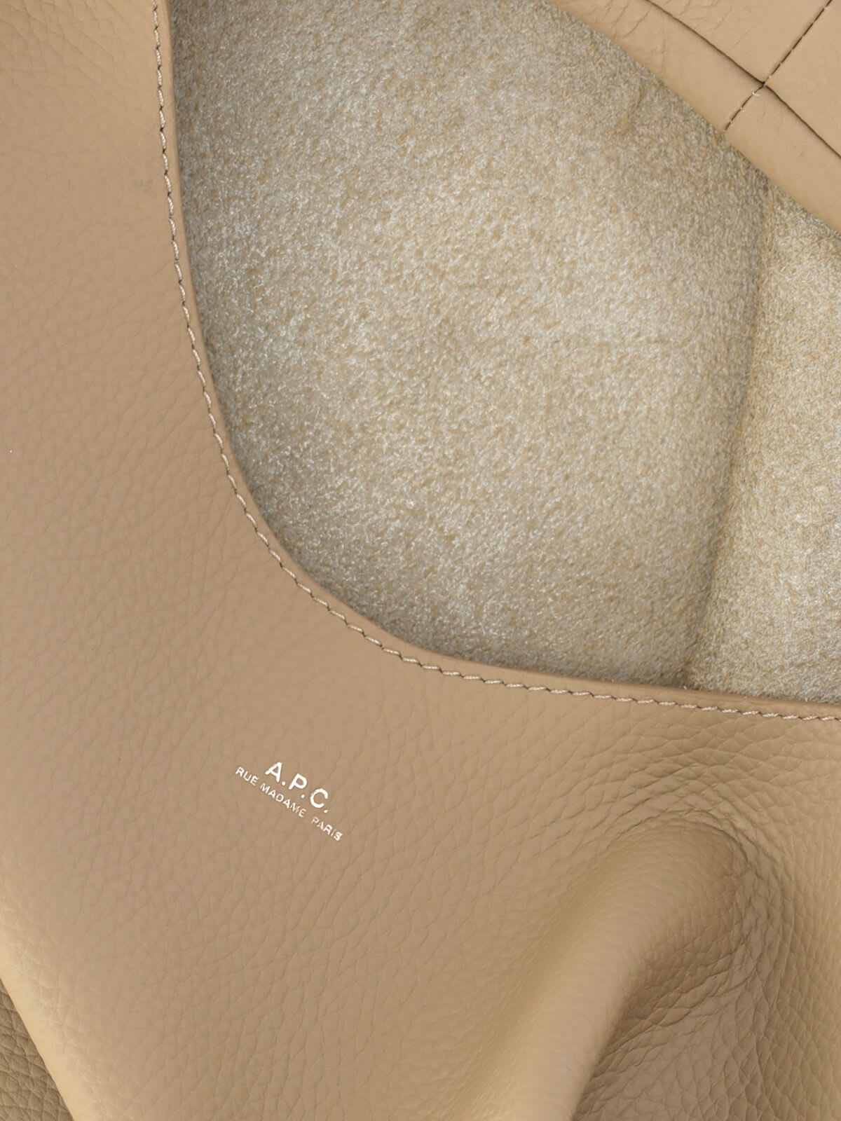 A.P.C. Le Neige Tote Bag - Beige - Image 4 of 5