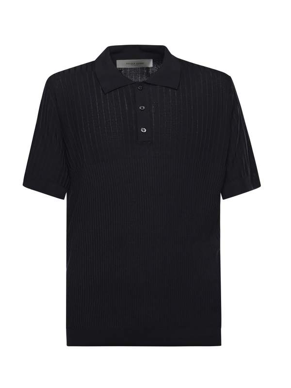 Golden Goose Journey Polo Shirt - Black