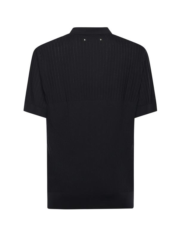 Golden Goose Journey Polo Shirt - Black