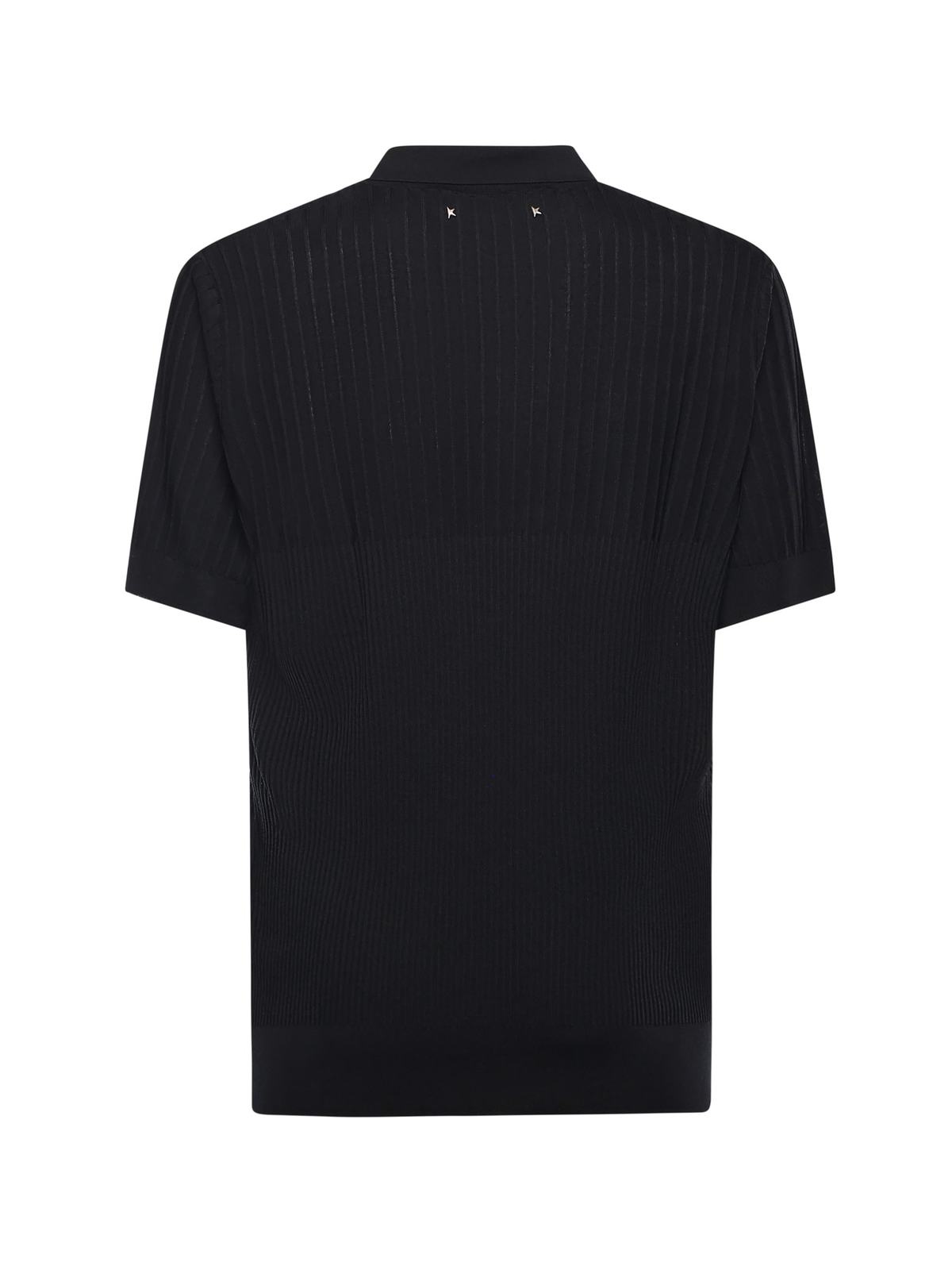 Golden Goose Journey Polo Shirt - Black - Image 3 of 3