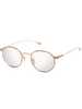 DITA DTX168/A/02 JOURNEY/TWO Eyewear - Brushed White Gold/Mahogany - Thumbnail 2