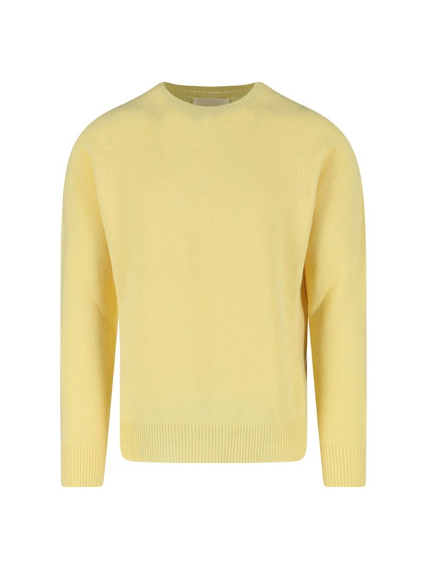Jil Sander Virgin Wool And Cashmere Blend Sweater - Yellow