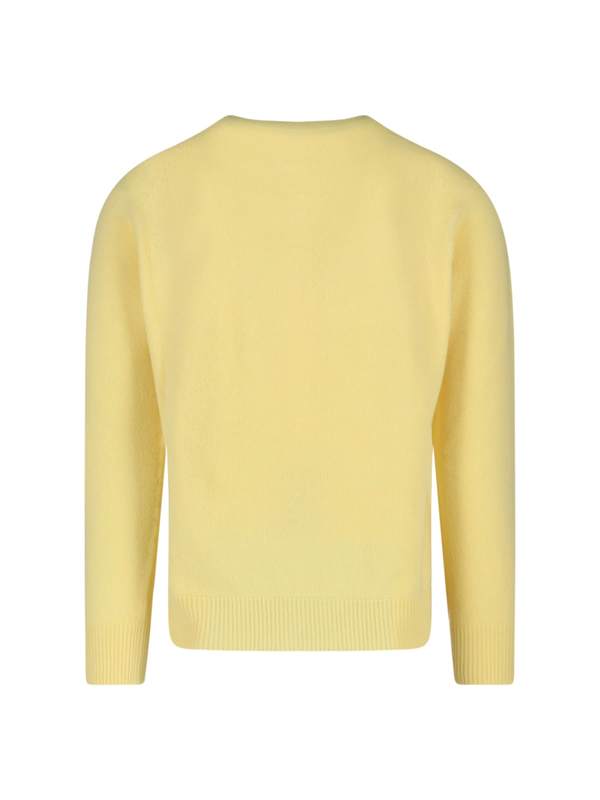 Jil Sander Virgin Wool And Cashmere Blend Sweater - Yellow