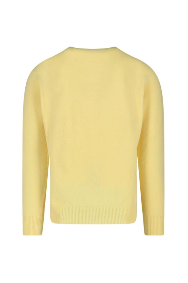 Jil Sander Virgin Wool And Cashmere Blend Sweater - Yellow