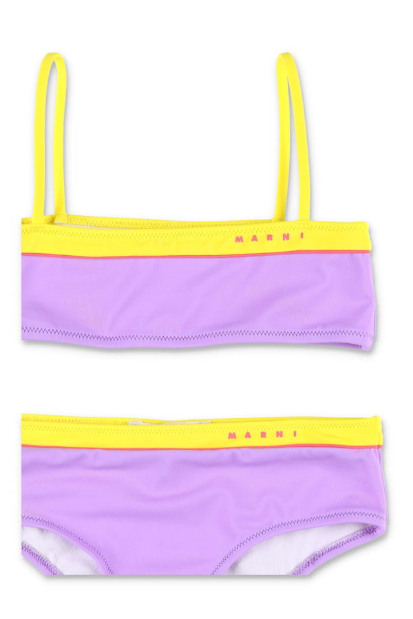 KIDS Marni Bikini With Contrast Edges - Lilac