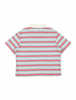 KIDS Marni Striped Jersey Polo - Gray - Thumbnail 3