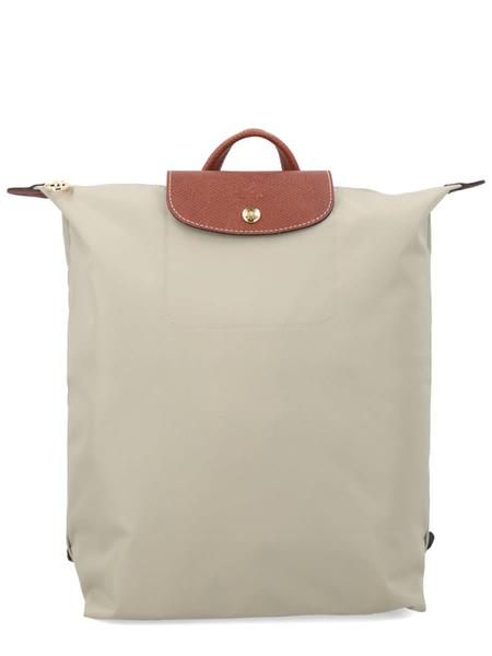 BAGGU Small Leather Backpack in Dune Tan Suede BAGGU Leather Backpack - DUNE SUEDE | Garmentory main image 2