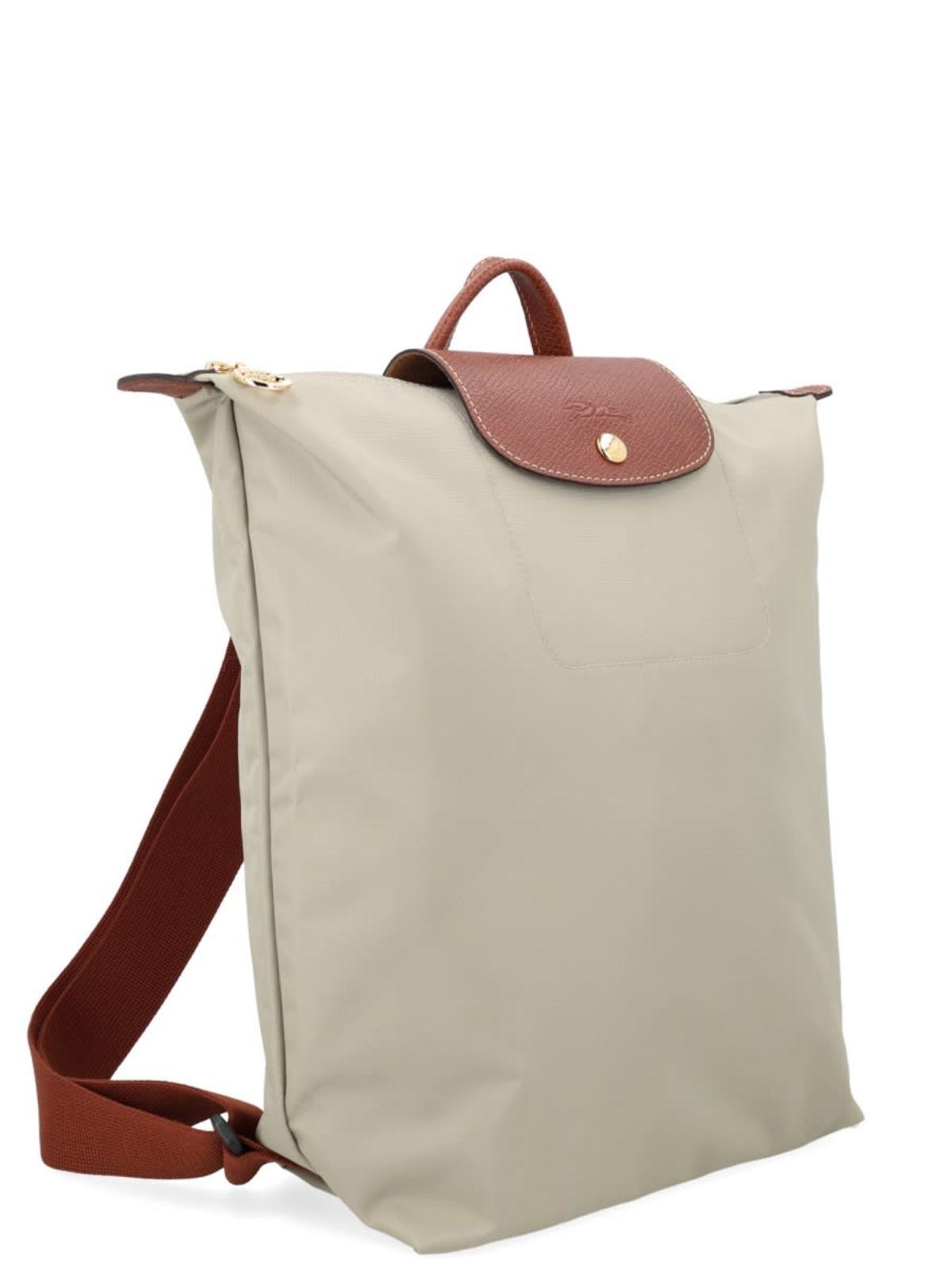 Longchamp Le Pliage Medium Backpack - Gray - Image 2 of 3