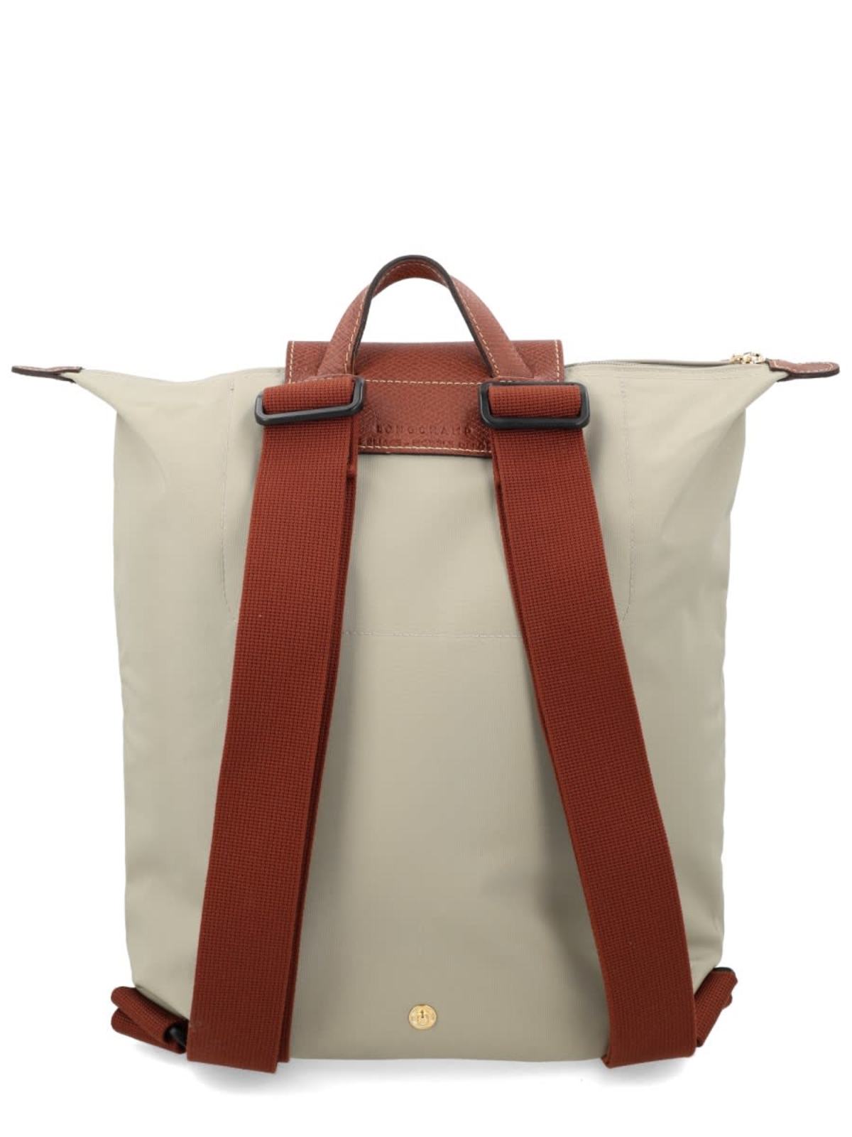 Longchamp Le Pliage Medium Backpack - Gray - Image 3 of 3