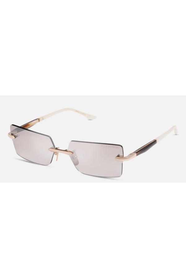 DITA DTS462/A/01 EYMORI Sunglasses - White Gold/Golden Timber