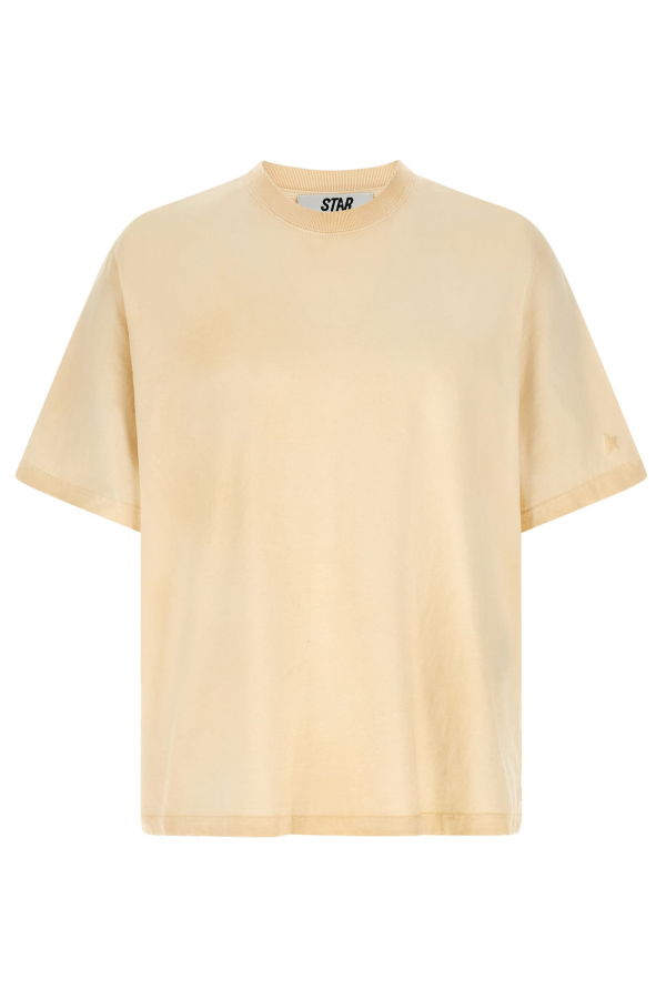 Golden Goose Logo T-Shirt - Beige